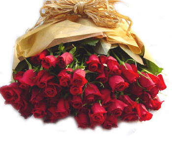 Bouquet de 50  Rosas Ecuatorianas