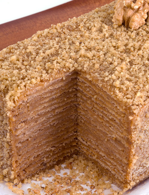 Torta Panqueque Nuez Manjar (12 Personas)