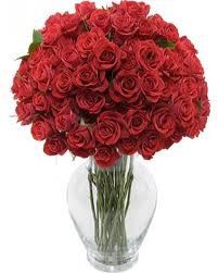 Florero 100 Rosas Maravillosas
